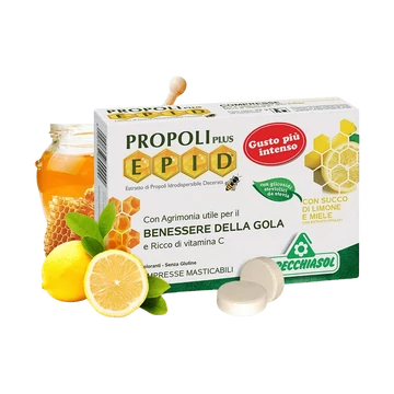 Cukormentes Propolisz 600 mg - 20 szopogatós tabletta - mézes citromos - Specchiasol
