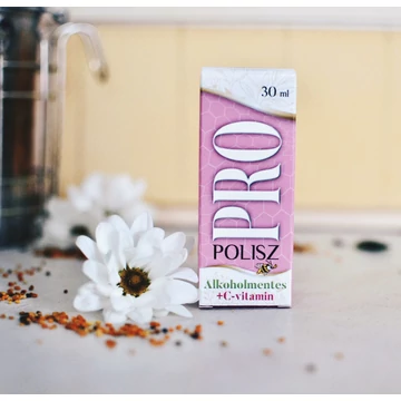 Propolisz Tinktúra - 30 ml - Alkoholmentes + C-Vitamin