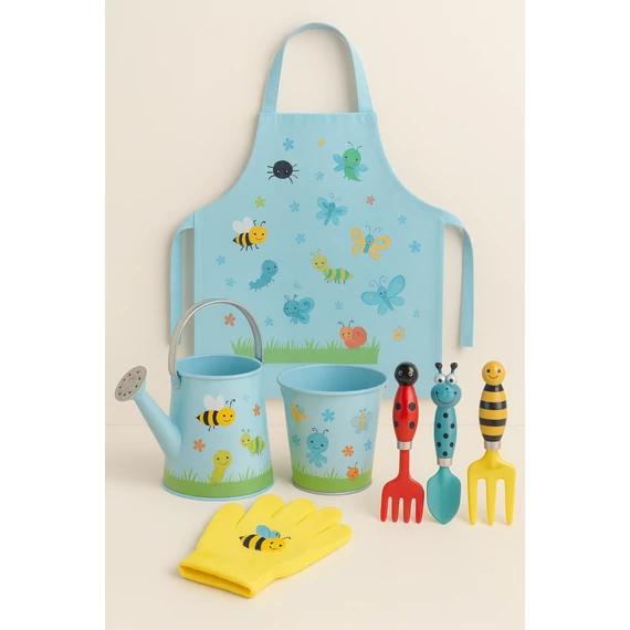 Rovar Mintás Gyerek Kertészkedő Ajándékcsomag